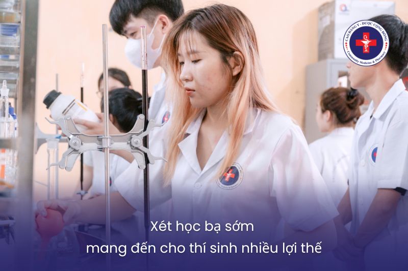 Xét học bạ sớm mang đến cho thí sinh nhiều lợi thế